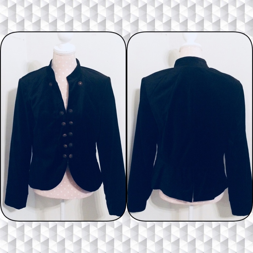 Chelsea and Theodore Military style blazer